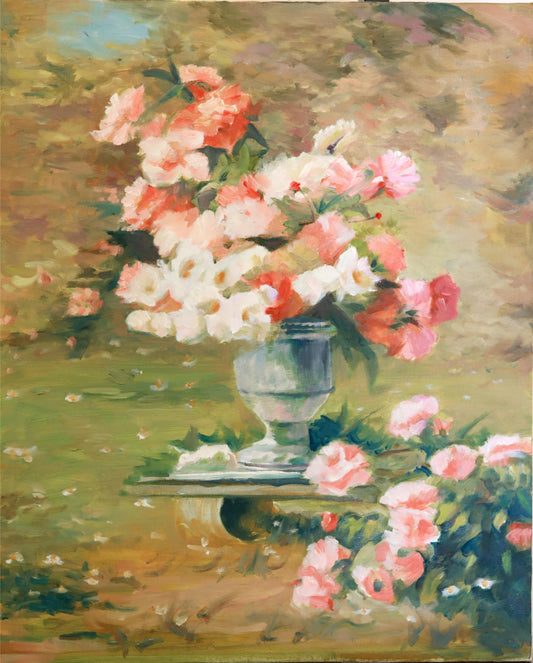 ‌"Bouquet in Warm Light" - Hand-Painted Original Oil Painting‌