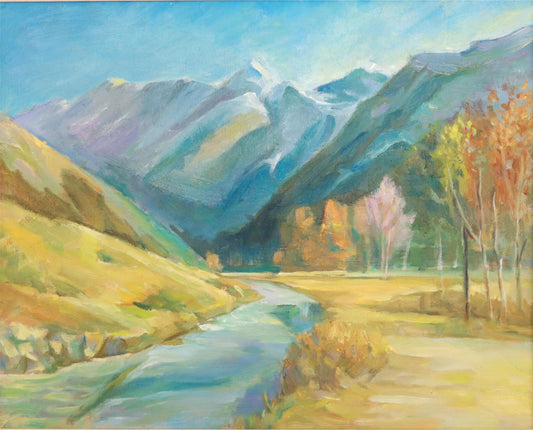 Autumn Wilderness - Oil Painting