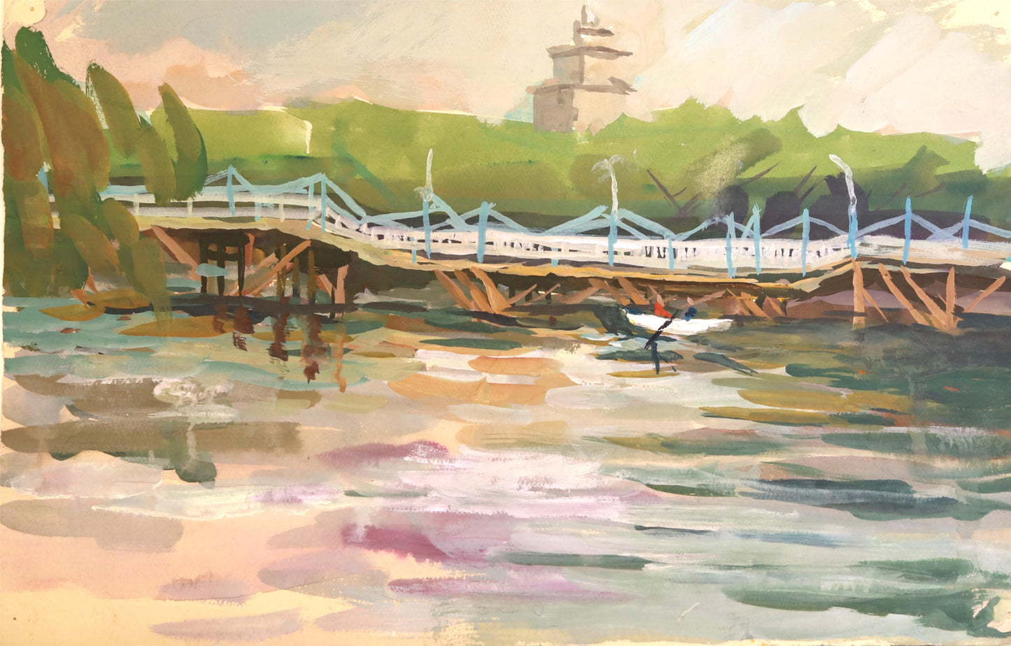 Morning Light by the Lake